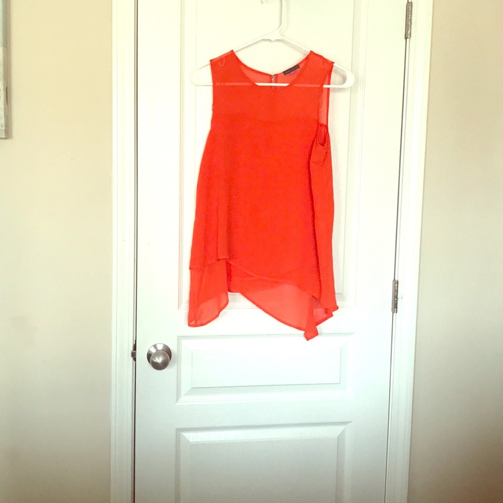 Michael Kors silk asymmetrical top